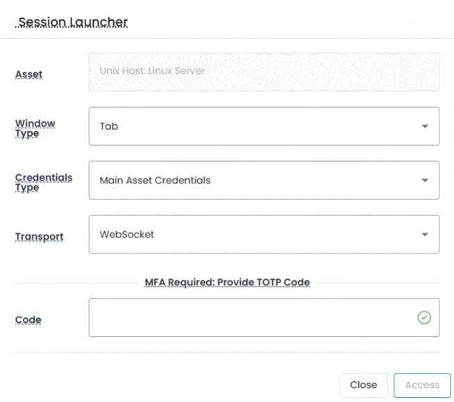 Remote Privileged Access: Browser or Native Client | 12Port PAM